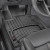 Килими салону BMW 5 2017- G30 з бортиком, чорні, передні - Weathertech - фото 2