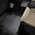 Килими салону VW Passat B7 2010-14 з бортиком, задні, чорні - Weathertech - фото 2