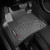 Килими салону VW Touareg 2010-2018 бортиком передні, чорні - Weathertech - фото 2