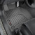 Килими салону Lexus LS 460 2012- AWD з бортиком чорні, передні - Weathertech - фото 2