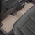 Килими салону BMW 5 2017- G30 з бортиком, бежеві, задні - Weathertech - фото 2
