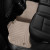Килими салону VW Touareg / Porsche Cayenne 2010- бортиком задні, бежевий 2 зон - Weathertech - фото 2