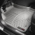 Килими салону VW Tiguan 2016- бортиком передні, сірі - Weathertech - фото 2
