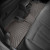 Килими салону BMW X5 2014- з бортиком, задні, какао - Weathertech - фото 2