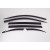 Kia Sorento 2014- дефлектори вікон хром 6шт - Clover - фото 2