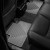 Килими салону для Тойота Prado 120 2003-08, сірі, задні - Weathertech - фото 2