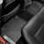 Килими салону Lexus GS 2013-, чорний, задні - Weathertech - фото 2