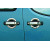 Накладки на ручки Fiat Doblo I 2001-2005р. (4 шт, нерж) Carmos - Турецька сталь - фото 2