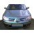 Накладки на решітку Renault Megane II 2004-2009рр. (модель 2004-2006, 6 шт, нерж) Carmos - Турецька сталь - фото 3