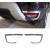 Renault Duster 2018↗ мм. Накладки на задні рефлектори 2 шт, нерж) Carmos - Турецька сталь - фото 2
