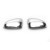 Накладки на дзеркала Seat Leon 2005-2012р. (2000-2010, 2 шт, нерж) Carmos - Турецька сталь - фото 2