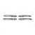 Накладки на ручки Mercedes Sprinter 2006-2018рр. (4 шт, нерж) Carmos - Турецька сталь - фото 3