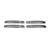 Накладки на ручки Suzuki Equator 2009↗ мм. (Carmos, 4 шт, нерж) - фото 2