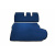 Килимок багажника Peugeot 4007 (EVA, поліуретановий, Синій) 7-місний Без сабвуфера - фото 2