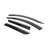 Ветровики с хромированным молдингом Renault Duster 2018-2024 гг. (4 шт., Sunplex Chrome) — Renault Duster 2017-2024 - фото 2