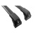 Багажник Subaru Crosstrek 2011-2017 гг. (поперечины) на штатные места Ecem V3 Subaru Crosstrek 2011-2017 гг. (2 шт) Черный, 110 см — Subaru XV 2010-2017 - фото 6