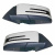 Бічні дзеркала AMG Mercedes S-сlass W221 (2 шт., у зборі) — Mercedes S W221 с 2005 - фото 3