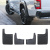 Бризковики для Mitsubishi L200 2019–2023 рр. — Xukey — Mitsubishi L200 с 2015 - фото 3