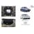 Захист Volkswagen Bora 1998-2005 V-все бензин двигун і КПП - Кольчуга - фото 4