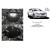 Захист Hyundai Sonata YF 2010- V-2,0I; 2,4 АКПП, овальний Пiдрамник двигун і КПП - Кольчуга - фото 4