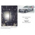 Захист Lexus GS 430 2005-2012 V-4,3; двигун, радіатор повн привід - Kolchuga - фото 4