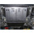Захист Hyundai HI 2006- V-2,5tdi 4WD МКПП двигун і КПП - Кольчуга - фото 7