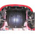 Захист Chana Benni 2008- V-1,3 МКПП двигун і КПП - Кольчуга - фото 7