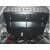 Захист Seat Leon 2013-2020 V-1,4 TSI; 1,8 TSI; двигун, КПП, радіатор - Kolchuga - фото 7
