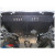 Захист Subaru Forester 2008-2012 V2,0 двигун, КПП, радіатор - Преміум ZiPoFlex - Kolchuga - фото 7
