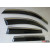 Nissan Terrano / Renault Duster вітровики дефлектори вікон ASP з молдингом нержавіючої сталі / sunvisors - фото 2