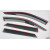 Volkswagen T-Roc вітровики дефлектори вікон ASP з молдингом нержавіючої сталі / sunvisors - фото 2