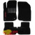 Килимки текстильні PEUGEOT 208 з 2012 чорні в салон - фото 4