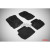 Килими салону 3D ворс Mitsubishi Outlander XL 2007-2012 /Чорні 5шт - Seintex - фото 4