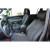 Авточохли для Toyota PRADO 120 (2003-2009) - кожзам + алькантара - Leather Style MW Brothers - фото 16