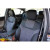 Авточохли для HONDA CIVIC NEW (2012 -....) - кожзам + алькантара - Leather Style MW Brothers - фото 10