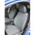 Авточохли для SUZUKI SX4 NEW GLX, GLX + з підлокітником 2014- - кожзам - Premium Style MW Brothers - фото 2