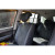 Авточохли для SSANG YONG Kyron 2005- - кожзам + алькантара - Leather Style MW Brothers - фото 3
