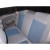 Чохли сидіння CHEVROLET Aveo (х / б) 5D з 2003р фірми MW Brothers - кожзам - фото 4