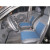 Чохли сидіння CHEVROLET Aveo (х / б) 5D з 2003р фірми MW Brothers - кожзам - фото 5