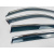 Вітровики для Skoda Kodiaq 2016+ нерж. з хром полоскою (Defl) - фото 4