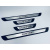 Накладки на пороги для Renault Duster 4шт (Y-1 хром-пласт) (TAN24) - фото 2