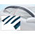 Вітровики для Toyota Corolla Cross 2020+ (HIC) - фото 5