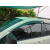 Дефлектори вікон (вітровики) для Fiat Freemont 2009-2021 з нерж. хром полоскою накладні (HAWK) - фото 5