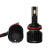 Автолампа Solar LED H8-H11-H16 12/24V 130W 11000Lm 6500K CSP3570 2шт - фото 3