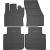 Гумові килимки Frogum El Toro для Volkswagen Tiguan (mkII) 2016-2024 (Allspace); Seat Tarraco (mkI) 2016-2024 - фото 2