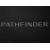 Двошарові килимки в багажник для Nissan Pathfinder (R51) (складений 3й ряд) 2011-2014 Black Sotra Premium 10mm - фото 2