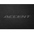 Двошарові килимки Hyundai Accent (mkV) 2017> - Classic 7mm Black Sotra - фото 4