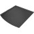 Гумовий килимок в багажник Frogum Dry-Zone для Mitsubishi Outlander (mkIII) (7 місць) 2012-2021 (без дворівневої підлоги) (складений 3й ряд) - фото 3