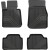 Гумові килимки Frogum №77 для BMW 1-series (F20)(5-дв.) 2012-2019 - фото 2