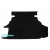 Коврики Toyota Camry (mkVI)(XV40)(2.4L)(багажник) 2006-2011 текстильні Premium - Чорні - фото 2
